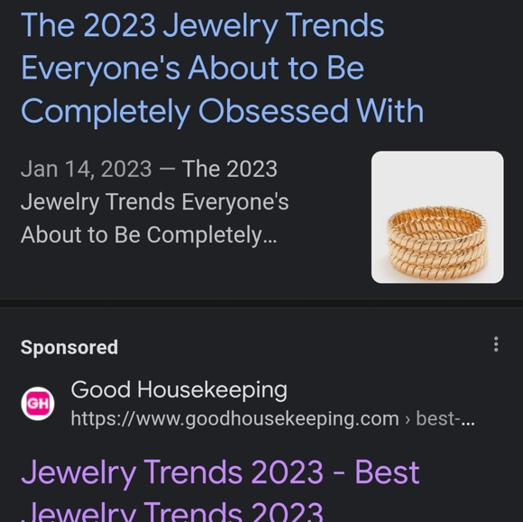 Red bronze beaded vintage bracelet - Picture 4 of 10